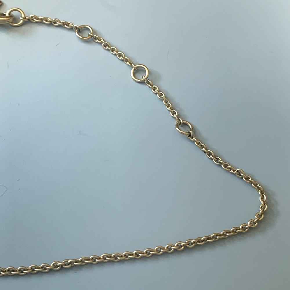 ALEXIS BITTAR Ms Havisham Starlight Mosaic Tile Gold White Pearlescent Necklace - Picture 11 of 12